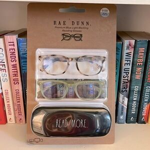 NWT! Rae Dunn Blue Light Glasses Set!